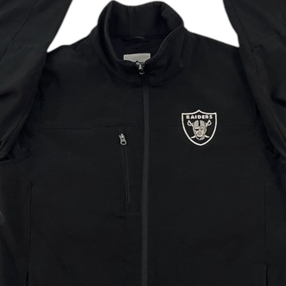 NFL Las Vegas Raiders Soft Shell Fleeced Line Performance Jacket